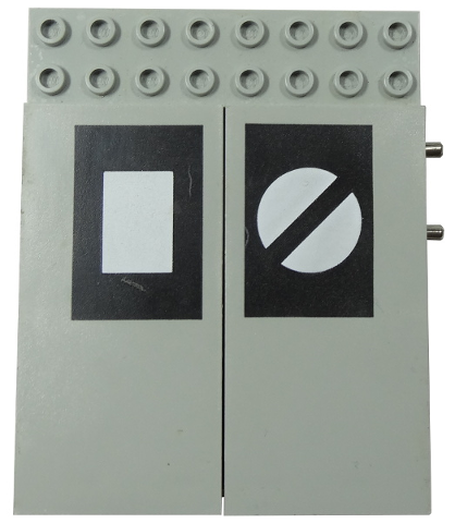 Part 4707pb01 - Electric, Train 12V Remote Control 8 x 10 with Switch Pattern - De BrickPlaats