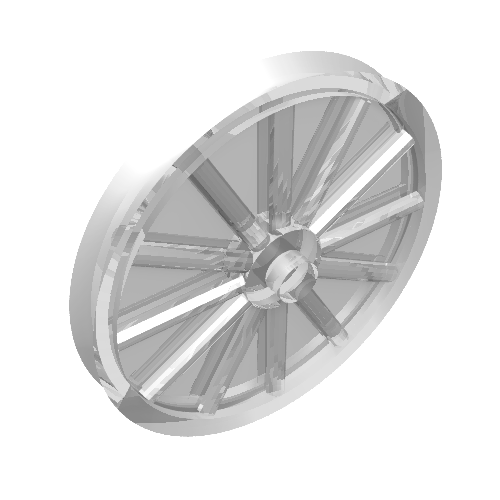 Part 4720 - Wheel Bicycle without Tire - De BrickPlaats
