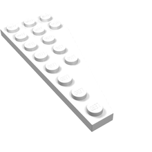 Part 50305 - Wedge, Plate 8 x 3 Pentagonal Left - De BrickPlaats