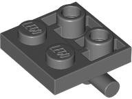 Part 5066 - Plate, Modified 2 x 2 with Bar on Bottom - De BrickPlaats
