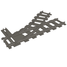 Part 53407 - Train, Track Plastic (RC Trains) Switch Point Left - De BrickPlaats