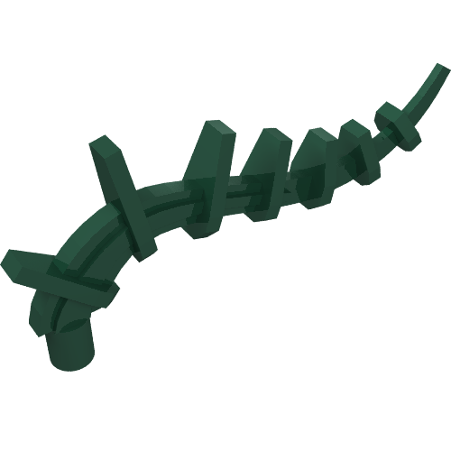 Part 55236 - Plant Vine Seaweed / Appendage Spiked / Bionicle Spine - De BrickPlaats