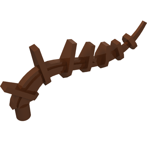 Part 55236 - Plant Vine Seaweed / Appendage Spiked / Bionicle Spine - De BrickPlaats