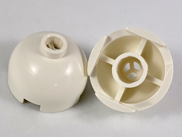 Part 553a - Brick, Round 2 x 2 Dome Top without Bottom Axle Holder - Blocked Open Stud - De BrickPlaats