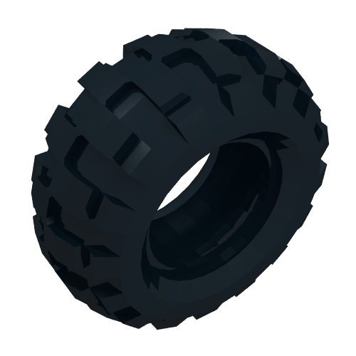 Part 55976 - Tire 56 x 26 Balloon - De BrickPlaats