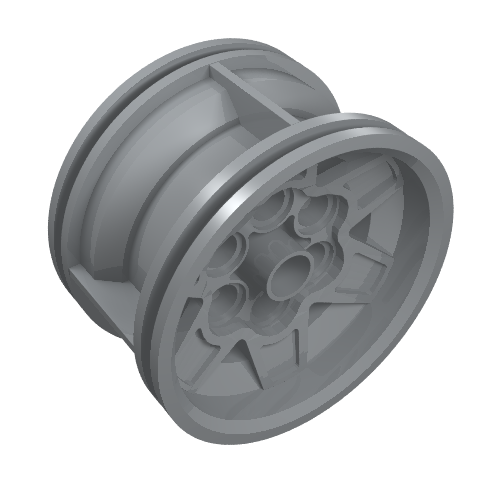 ズンページ Part 56908 - Wheel 43.2mm D. x 26mm Technic Racing Small, 6 Pin