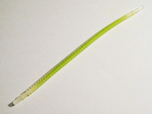 Part 57539pb02 - Hose, Flexible Ribbed with 8mm Ends 19L / 15.2cm with Molded Lime Center Pattern - De BrickPlaats