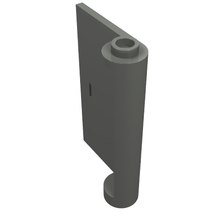 Part 58381 - Door 1 x 3 x 4 Left - Open Between Top and Bottom Hinge - De BrickPlaats