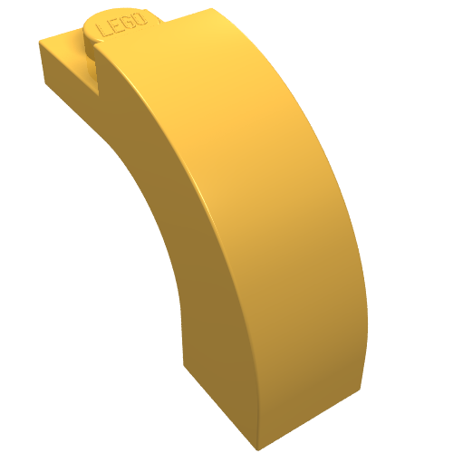 Part 6005 - Arch 1 x 3 x 2 Curved Top - De BrickPlaats