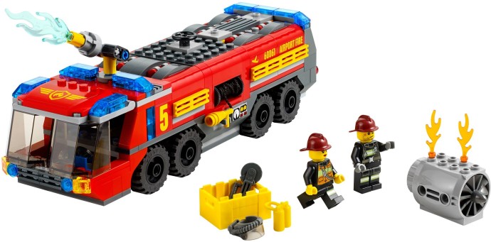 Set 60061 - Airport Fire Truck - De BrickPlaats