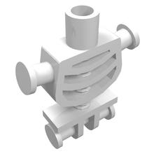 Part 60115 - Torso Skeleton, Rounded Rib Cage and Thick Shoulder Pins - De BrickPlaats