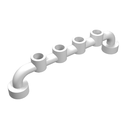 Part 6140 - Bar 1 x 6 with Hollow Studs - De BrickPlaats