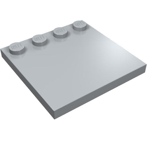 Part 6179 - Tile, Modified 4 x 4 with Studs on Edge - De BrickPlaats