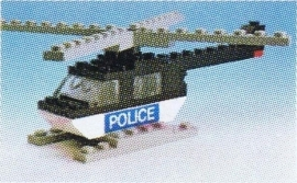 Set 618 - Police Helicopter - De BrickPlaats
