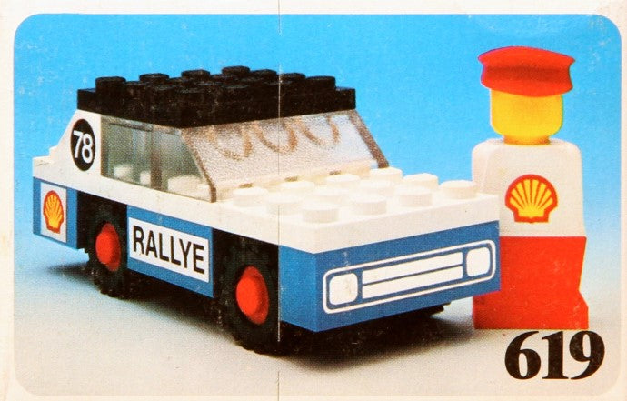 Set 619 - Rally Car - De BrickPlaats