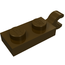 Part 63868 - Plate, Modified 1 x 2 with Clip on End (Horizontal Grip) - De BrickPlaats