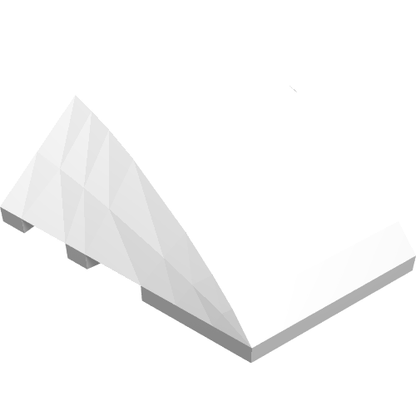 Part 64225 - Wedge 4 x 3 Triple Curved No Studs - De BrickPlaats