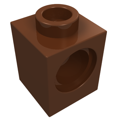 Part 6541 - Technic, Brick 1 x 1 with Hole - De BrickPlaats