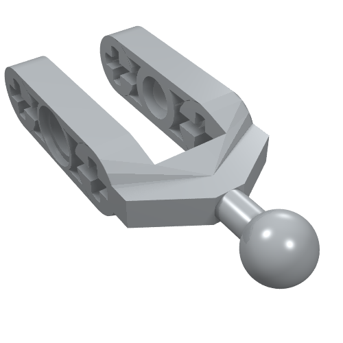 Part 6572 - Technic, Steering Knuckle Arm with Tow Ball - De BrickPlaats