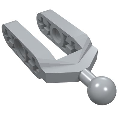 Part 6572 - Technic, Steering Knuckle Arm with Tow Ball - De BrickPlaats