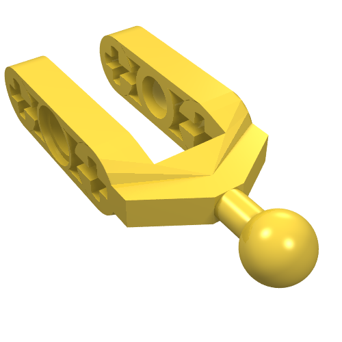 Part 6572 - Technic, Steering Knuckle Arm with Tow Ball - De BrickPlaats
