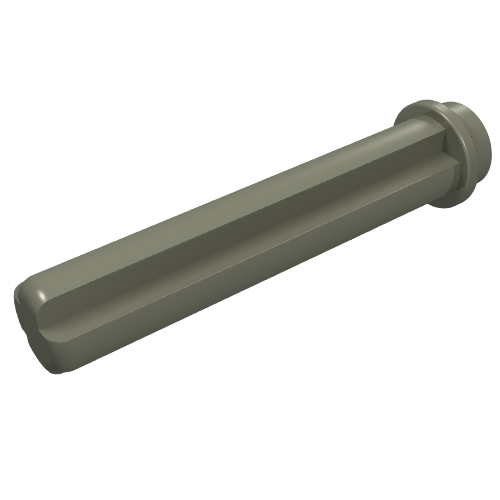 Part 6587 - Technic, Axle 3L with Stud - De BrickPlaats
