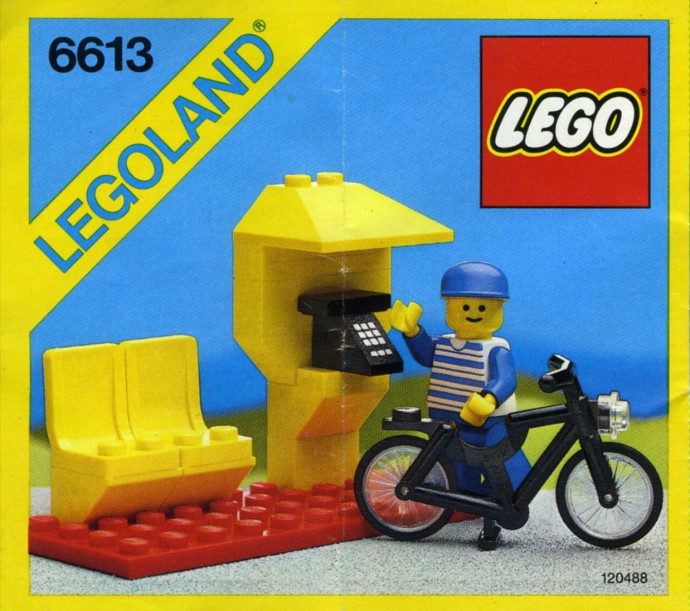 Set 6613 - Telephone Booth - De BrickPlaats