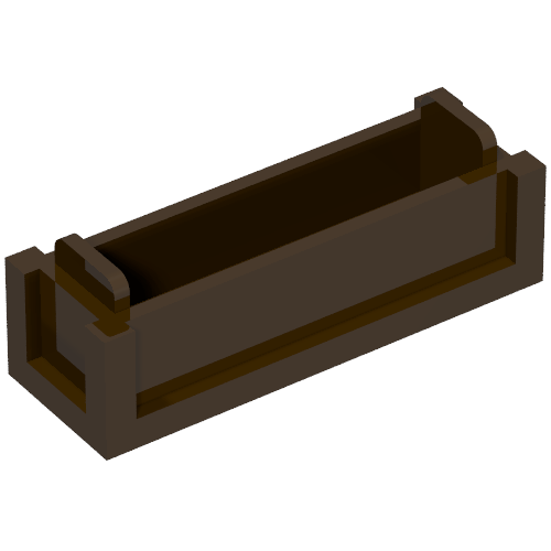 Part 69066 - Container, Box 1 x 3 x 2/3 - Top Opening - De BrickPlaats