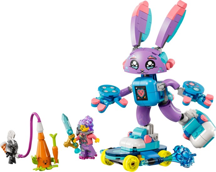 Set 71490 - Izzie and Bunchurro the Gaming Bunny - De BrickPlaats