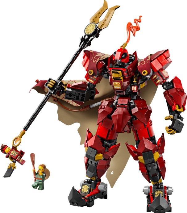 Set 71846 - The Fire Knight Mech - De BrickPlaats