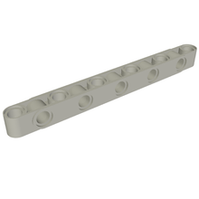 Part 73507 - Technic, Liftarm, Modified Perpendicular Holes Thick 1 x 11 - De BrickPlaats