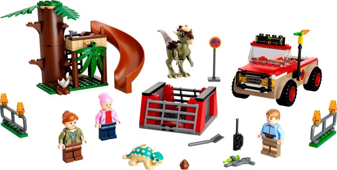 LEGO® Jurassic World Stygimoloch Dinosaur Escape 76939 Toy Building Kit (129 Pieces) - De BrickPlaats