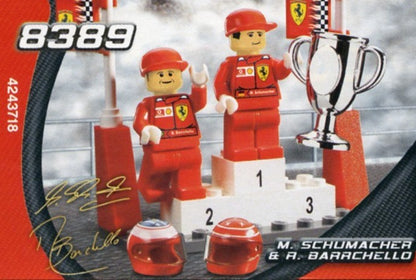 Set 8389 - M. Schumacher & R. Barrichello - De BrickPlaats