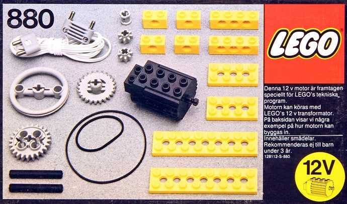 Set 880 - 12V Motor - De BrickPlaats