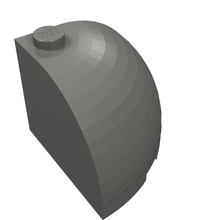 Part 88293 - Brick, Round Corner 3 x 3 x 2 Dome Top - De BrickPlaats
