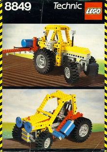 Set 8849 - Tractor - De BrickPlaats