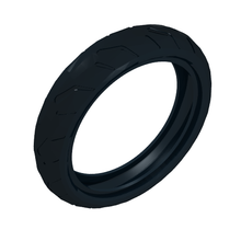 Part 88516 - Tire 94.2mm D. x 22mm Motorcycle Racing Tread - De BrickPlaats