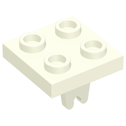 Part 8 - Plate, Modified 2 x 2 with Wheel Holder Bottom - De BrickPlaats