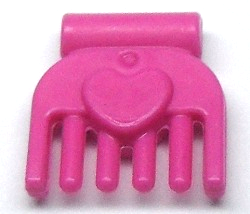 Part 92355g - Friends Accessories Comb, Small with Heart - De BrickPlaats
