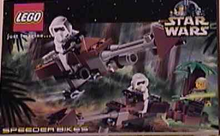 Gear 927524 - Postcard - Star Wars Set 7128 Speeder Bikes