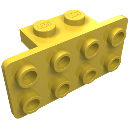 Part 93274 - Bracket 1 x 2 - 2 x 4 - De BrickPlaats