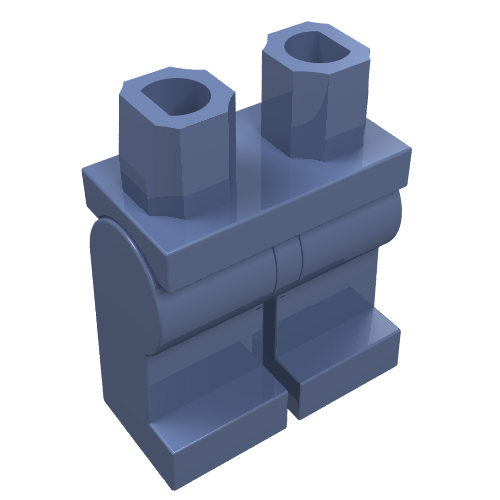 Part 970c00 - Hips and Legs Plain - De BrickPlaats
