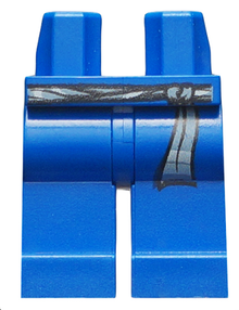 Part 970c00pb0131 - Hips and Legs with Sash Pattern - De BrickPlaats