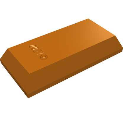 Part 99563 - Minifigure, Utensil Ingot / Bar - De BrickPlaats