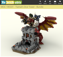 Lego MOC - 185331 Tiamat's Dice Tower - Bundle - De BrickPlaats