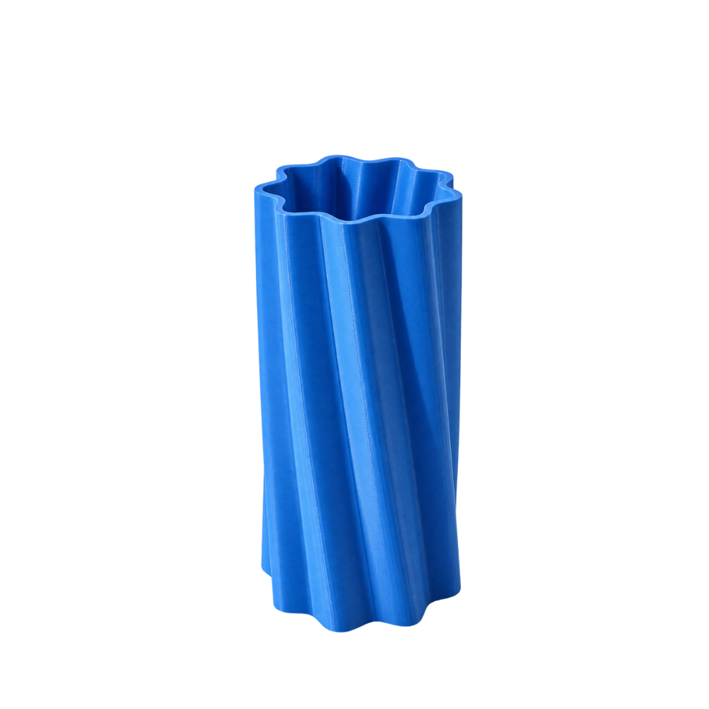 Vaas voor LEGO® bloemen Mat Blauw Medium