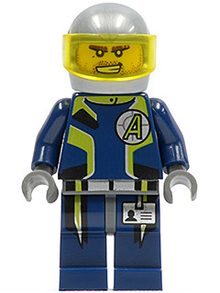 Minifig agt006 - Agent Charge - Helmet - De BrickPlaats