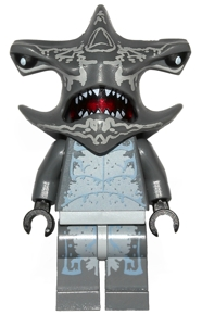 Minifig atl017 - Atlantis Hammerhead Warrior - De BrickPlaats