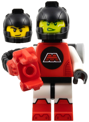 Minifig col440 - M-Tron Powerlifter, Series 26 (Minifigure Only without Stand and Accessories) - De BrickPlaats