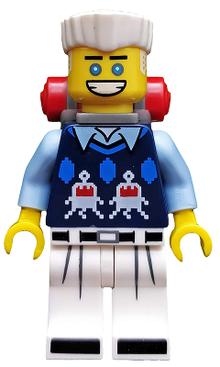 Minifig coltlnm10 - Zane, The LEGO Ninjago Movie (Minifigure Only without Stand and Accessories) - De BrickPlaats